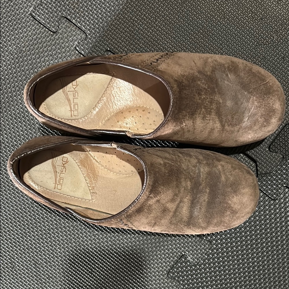 Cole Haan Brown Suede Mules